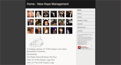 Desktop Screenshot of newhopemanagement.com