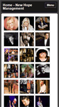 Mobile Screenshot of newhopemanagement.com